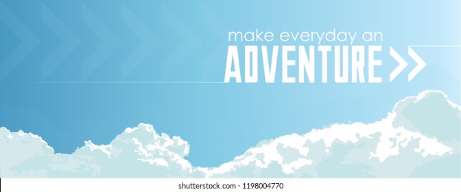 Motivational Inspirational Quotes Quote Make Everyday Stock Vector ...