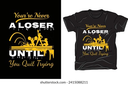 motivational and inspiring vector t-shirt design, gym t-shirt 