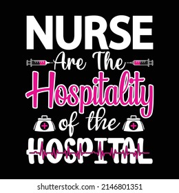 Motivational lettering positive quotes Nurse Typography T Shirt Design