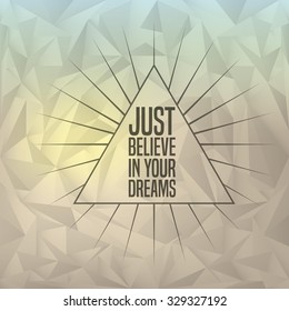 motivational message design, vector illustration eps10 graphic 