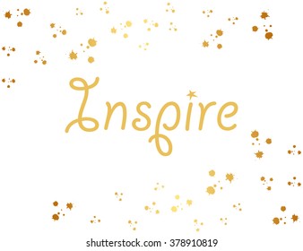 motivational modern background, illustration in vector format