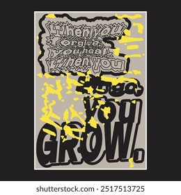 Motivational Positive Quotes Typographic Poster.