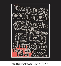 Motivational Positive Quotes Typographic Poster.