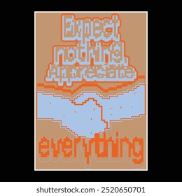 Motivational Positive Quotes Typographic Poster.