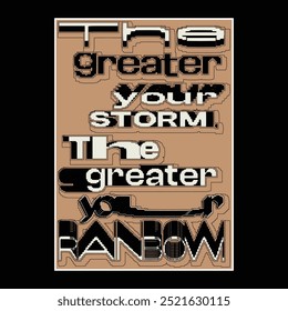 Motivational Positive Quotes Typographic Poster.