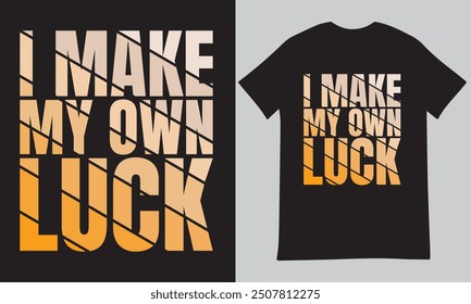 Motivational poster with inspirational quote Tshirt typography design template