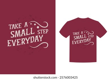 motivational poster, lettering t shirt design