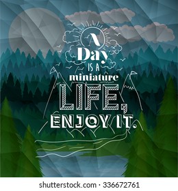 motivational poster message design, vector illustration eps10 graphic 