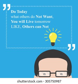 Motivational quote