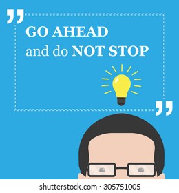 Motivational quote