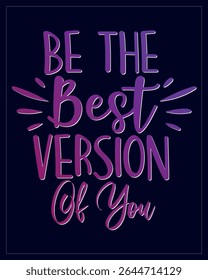 Motivational Quote Artwork. Gradient Inspirational Quote Design