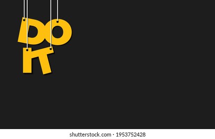 Diseño de fondo de presupuesto motivacional. Hazlo.