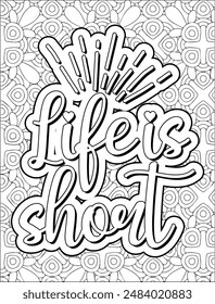 Motivational quote coloring page, Inspirational quote coloring pages, adult coloring pages