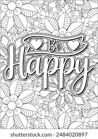 Motivational quote coloring page, Inspirational quote coloring pages, adult coloring pages
