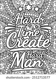 Motivational Quote Coloring Page. Inspirational Quote Coloring Page. Positive Vibes Quote. Mandala Quote Coloring Page.