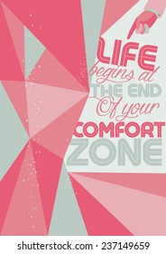 Motivational quote poster