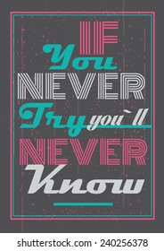 Motivational Quote Poster