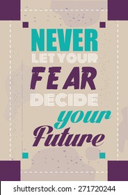Motivational Quote Poster