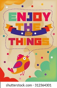 Motivational quote poster