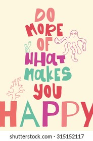 Motivational quote poster