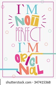 Motivational quote poster