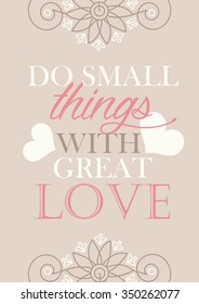Motivational quote poster