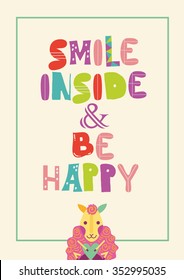Motivational quote poster
