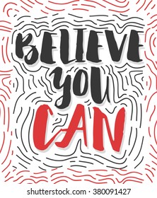 Motivational quote poster