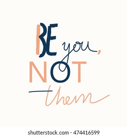 Motivational quote poster.