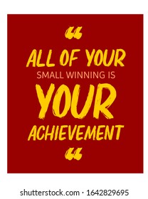 Motivational quote poster, t-shirt vector design grunge illustration