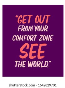 Motivational quote poster, t-shirt vector design grunge illustration