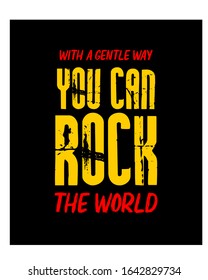 Motivational quote poster, t-shirt vector design grunge illustration