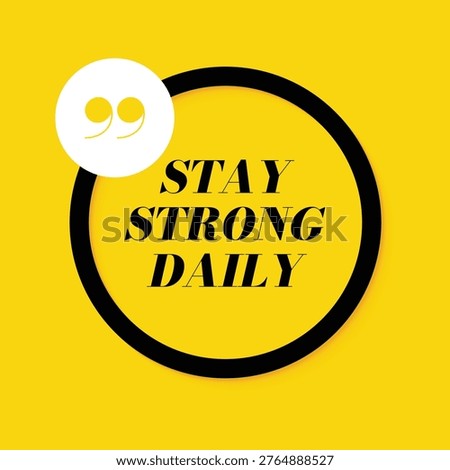 Motivational Quote regarding obesity, Vector illustration