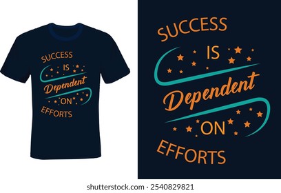 Motivational quote retro wavy t-shirt design vector