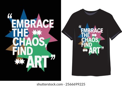 Motivational quote t shirt vector