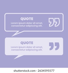 motivational quote template With purple color