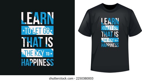 Motivational quote T-Shirt Design Vector Template