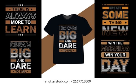 Motivational quote typography t-shirt design bundle. Also for mug tote bags, print, posters, card