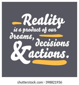 Motivational Quote Vector Art