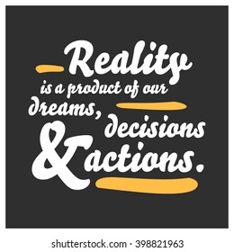 Motivational Quote Vector Art