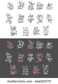  motivational quotes about love. . Hand lettering and custom typography for your design