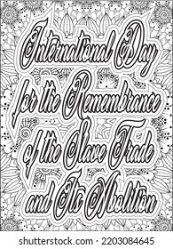 Motivational quotes coloring page for Adult. Inspirational quotes coloring page. Affirmative quotes coloring page. Positive quotes coloring page. Motivational swear word. Motivational typography.