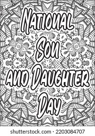 Motivational quotes coloring page for Adult. Inspirational quotes coloring page. Affirmative quotes coloring page. Positive quotes coloring page. Motivational swear word. Motivational typography.