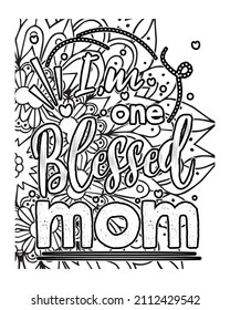 Motivational Quotes coloring page . inspirational  Quotes coloring page. hand draw line art style vector