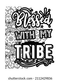 Motivational Quotes coloring page . inspirational  Quotes coloring page. hand draw line art style vector