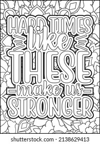 Motivational quotes coloring page. Inspirational quotes coloring page. Affirmative quotes coloring page. Positive quotes coloring page. Good vibes. Motivational swear word. Motivational typography.
