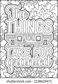 Motivational quotes coloring page. Inspirational quotes coloring page. Affirmative quotes coloring page. Positive quotes coloring page. Good vibes. Motivational swear word. Motivational typography.
