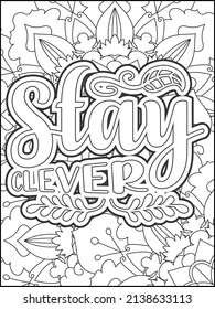 Motivational quotes coloring page. Inspirational quotes coloring page. Affirmative quotes coloring page. Positive quotes coloring page. Good vibes. Motivational swear word. Motivational typography.