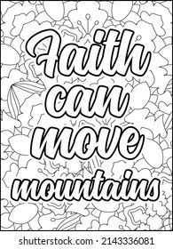 Motivational quotes coloring page. Inspirational quotes coloring page. Affirmative quotes coloring page. Positive quotes coloring page. Good vibes. Motivational swear word. Motivational typography.