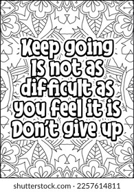 
Motivational quotes coloring page. Inspirational quotes coloring page. Affirmative quotes coloring page. Positive quotes coloring page. Good vibes. Motivational swear word. Motivational typography.